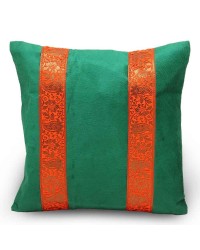 Jaipur Ethnic Design Brocade Striped Cushion Covers Set HKICUSHION1050