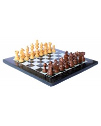 Marble Chess Board 12x12" Collectible Set (Delivery < 14 Days)