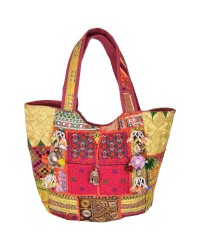 Bag Shoulder  Women Banjara Multi Color Ethnic Rajasthan HKIBAG1021