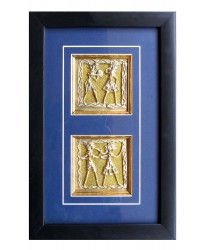 Bastar Arts Ethnic Indian Design Framed Artwork HKIART3017