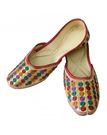 JAIPURI MOJRI WITH EMBROIDERY (Ladies Footwear) HKIAF9012