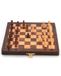 Wooden Chess Board Handicraft  Brown HKICHESS1061