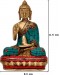 Buddha Blessing with Healing Medicine Pot & Stone Work Showpiece  HKIBH1081