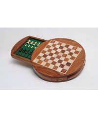 Wooden Chess - Magnetic Round